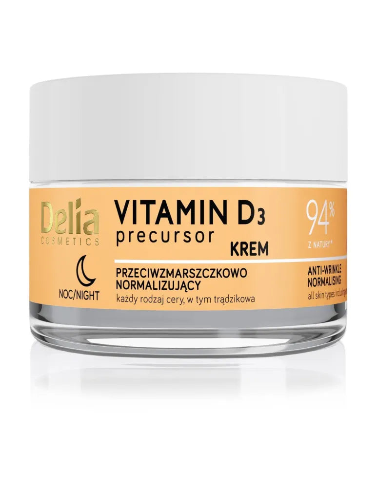 DELIA vitamin d3 naktinis kremas - Kosmetika