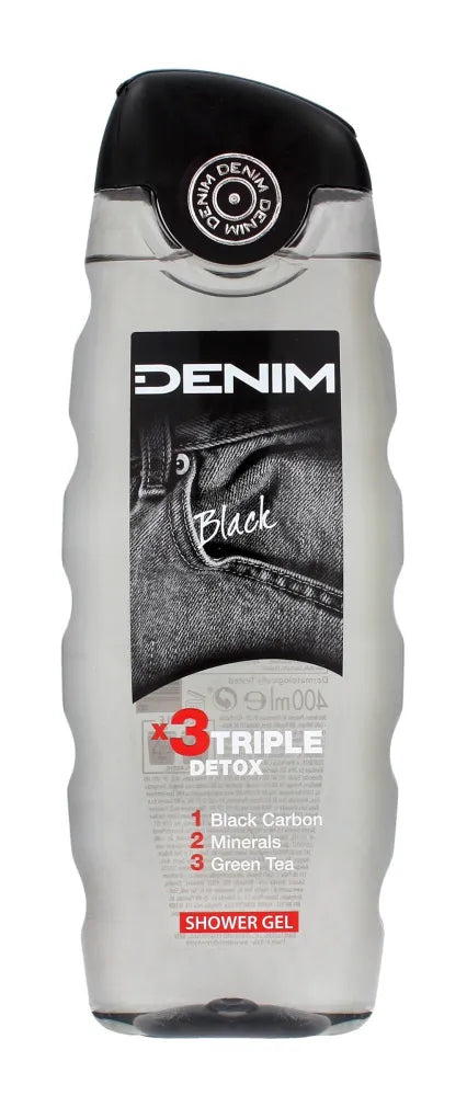 DENIM DUŠO GELIS 400ml JUODAS - Kosmetika