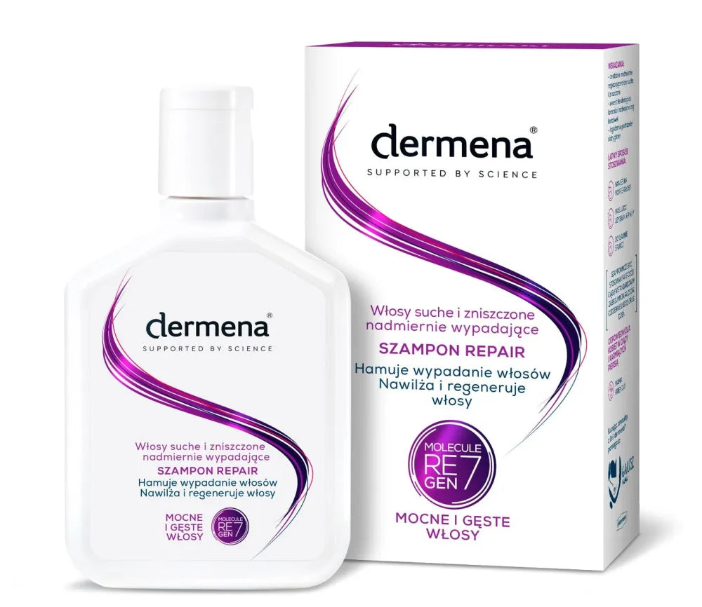 Dermena Hair Care Atkūrimo šampūnas plaukų atstatymui ir slinkimo prevencijai 200 ml - Kosmetika