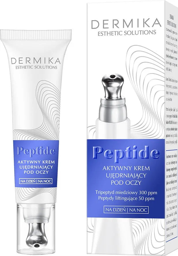DERMIKA ESTHETIC SOLUTIONS Peptide Active Firming Eye Cream for day and night 15 ml - Kosmetika