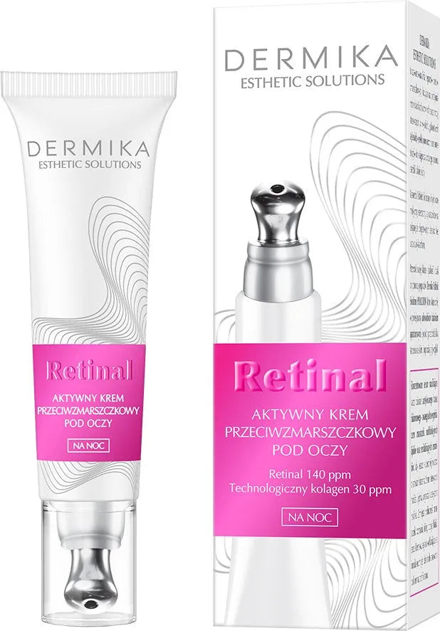DERMIKA ESTHETIC SOLUTIONS Retinal Active anti-wrinkle eye cream for day and night 15 ml - Kosmetika