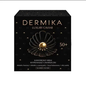 DERMIKA LUXURY CAVIAR KREMAS 50 + DIENAI/NAKČIAI - Kosmetika