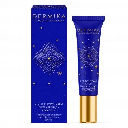 Dermika Luxury Neocollagen Kolageno regeneruojantis paakių kremas 15ml - Kosmetika