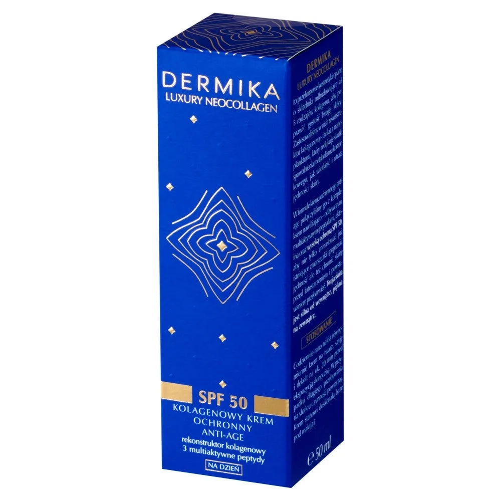 DERMIKA Luxury Neocollagen Protective Cream SPF 50 - Kosmetika