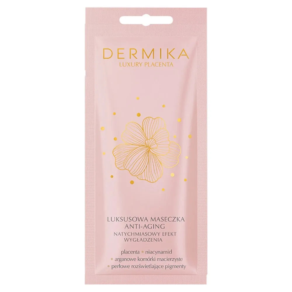 Dermika Luxury Placenta Prabangus anti-senėjimo kaukė - akimirksniu lyginantis efektas 10ml - Kosmetika