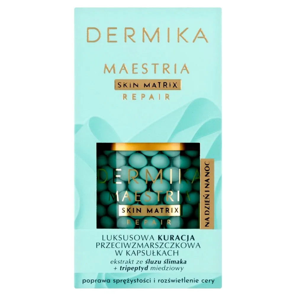 DERMIKA Maestria Skin Matrix Repair prabangus anti-raukšlių su sraigių gleivėmis 60g - Kosmetika