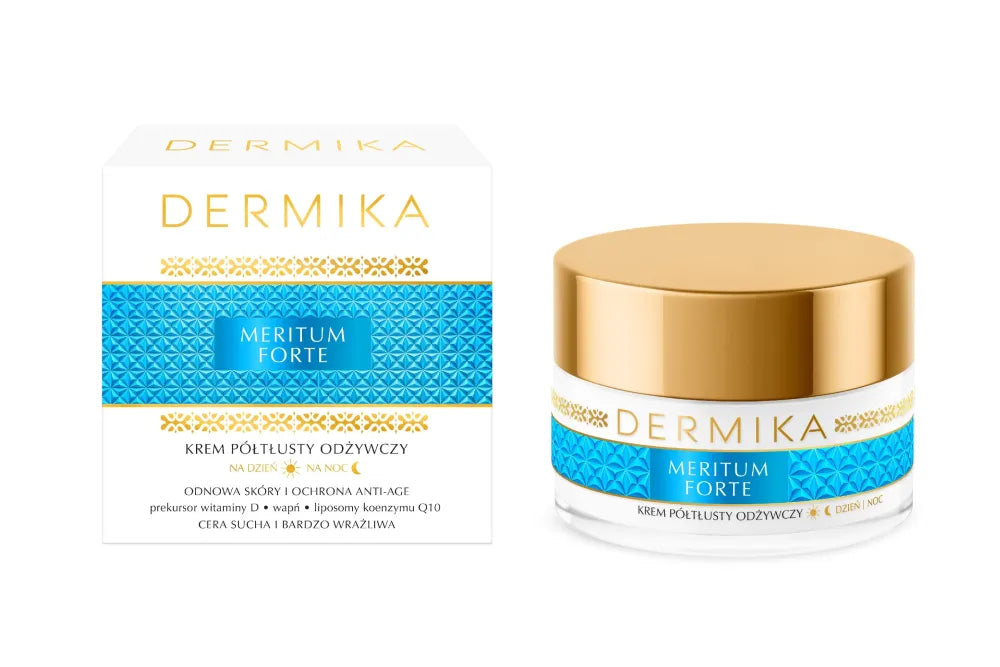 Dermika Meritum Forte kremas pusiau riebus maitinantis dienai ir nakčiai 50ml - Kosmetika
