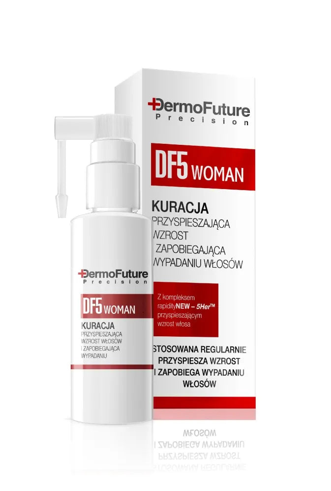 Dermofuture Precision DF5 gydymas prieš plaukų slinkimą ir augimo pagreitinimas 30ml - Kosmetika