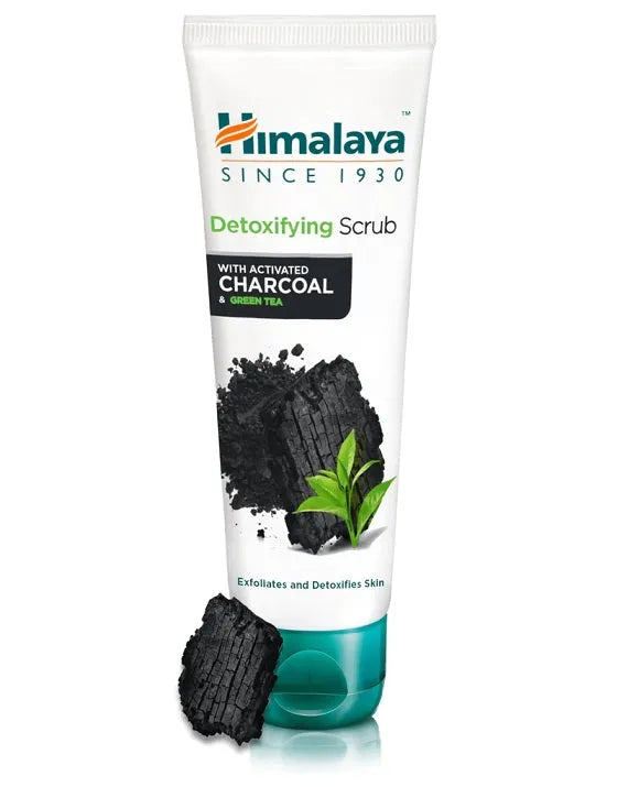 Detoxifying Scrub with Activated Charcoal & Green Tea - 75 ml - Himalaya - Kosmetika