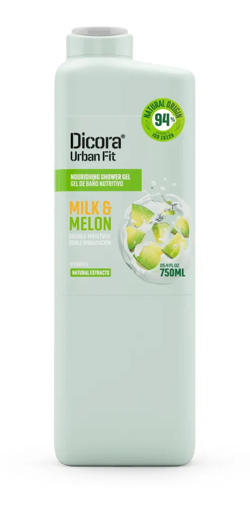 DICORA Dušo gelis „Pienas ir melionas“ 750 ml - Kosmetika