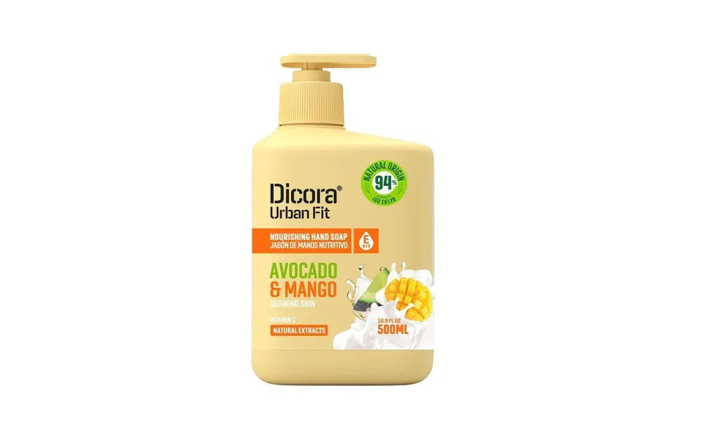 DICORA Urban Fit rankų ploviklis su avokadu ir mangu 500 ml - Kosmetika