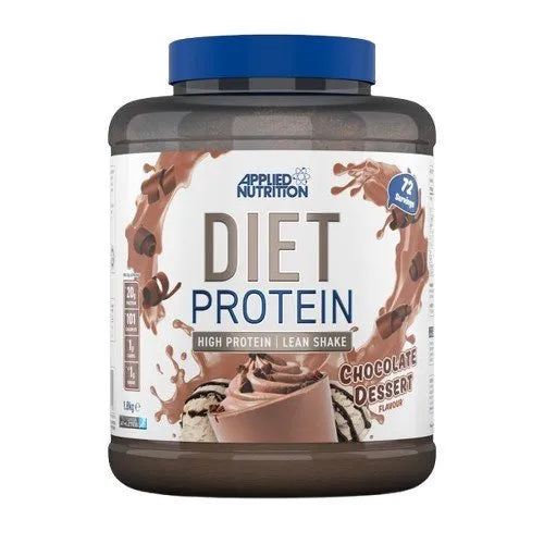 Diet Whey Chocolate Dessert - 1800g - Applied Nutrition - Sporto papildai
