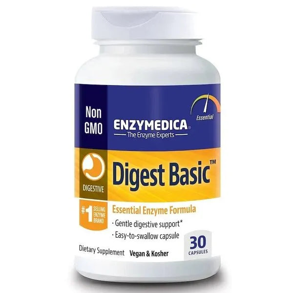 Digest Basic - 30 caps - Enzymedica - Papildai