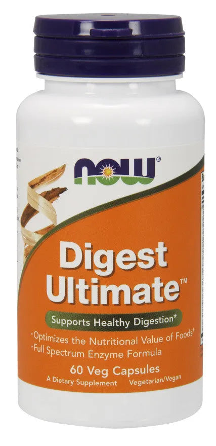 Digest Ultimate - 60 vcaps - NOW Foods - Papildai