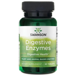 Digestive Enzymes - Virškinimo fermentai - N90 - Swanson - Papildai