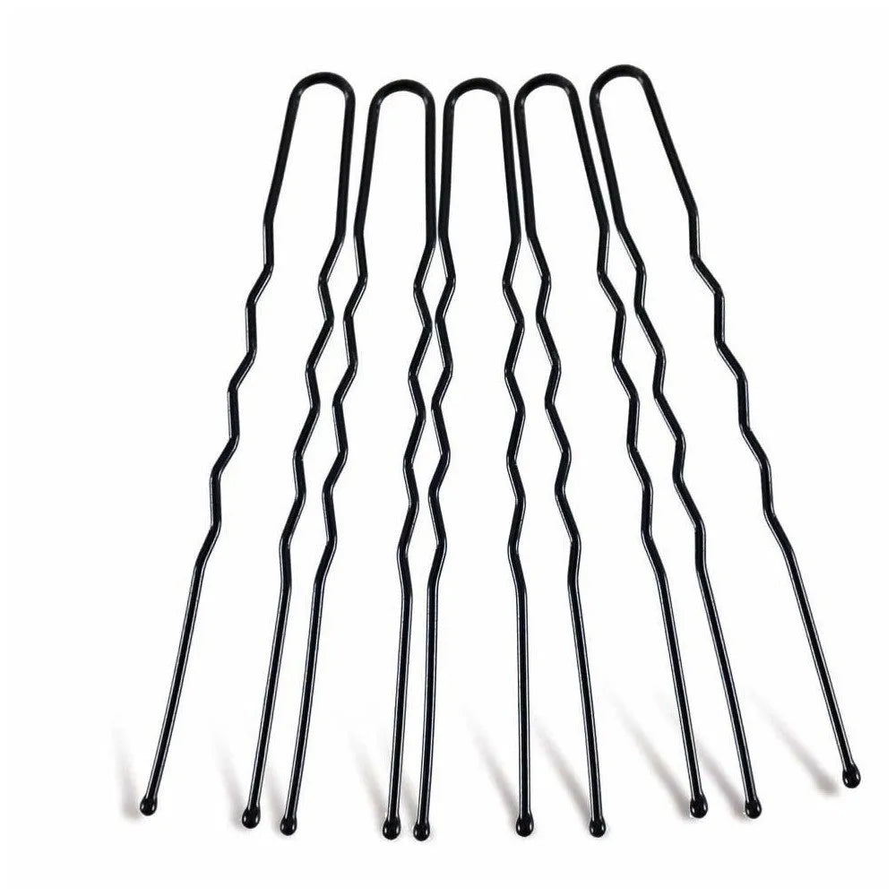 DONEGAL BOSTER PIN juodas 6cm (5095) 1 pakuotė - 50 vnt. - Kosmetika