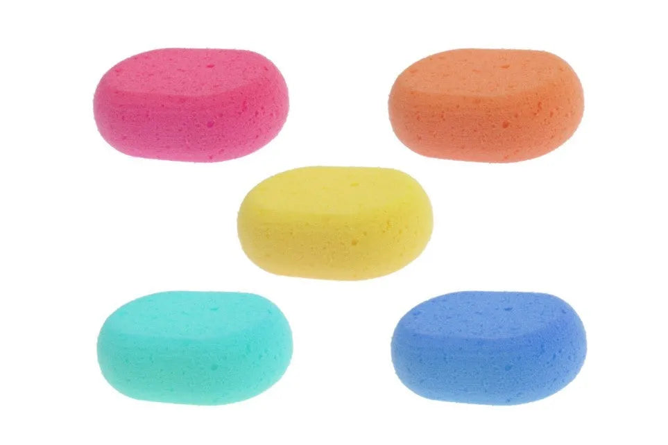 DONEGAL D/WASHING SPONGE ovalus mišrios spalvos 6017 - Higiena