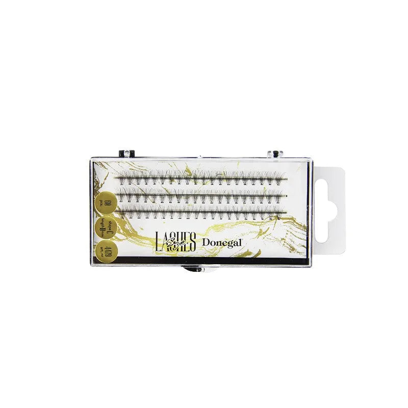 DONEGAL FALSE EYELASHES - kuokštai 10mm (4479) 1 pakuotė. - Kosmetika