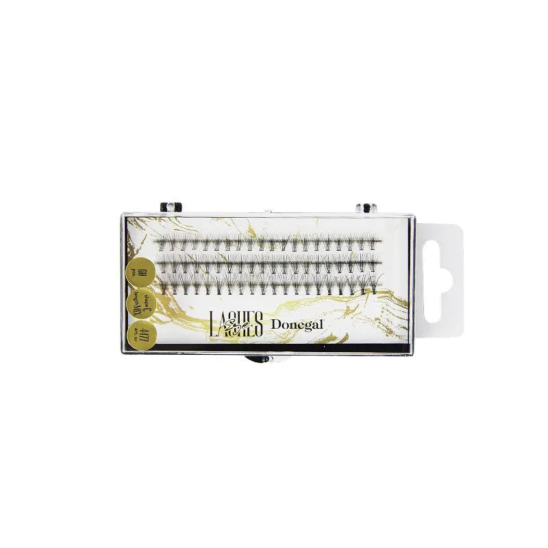 DONEGAL FALSE EYELASHES - tufts mix 9,11,13mm (4477) 1 pakelis. - Kosmetika
