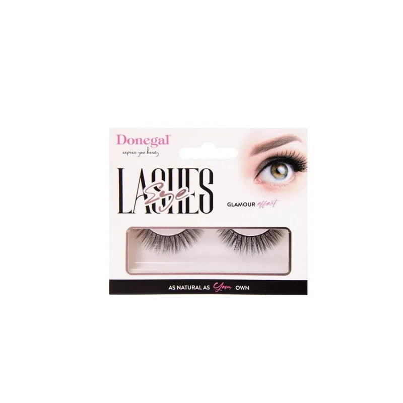 DONEGAL Glamor Effect False Eyelashes on a strip (4483) 1 pakelis. - Kosmetika