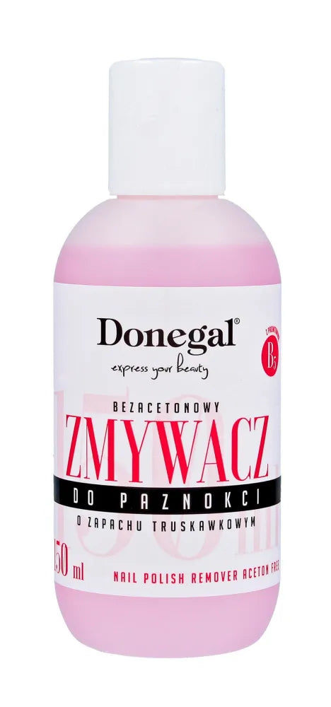 DONEGAL nagų lako valiklis su vitaminu F 150 ml - Kosmetika