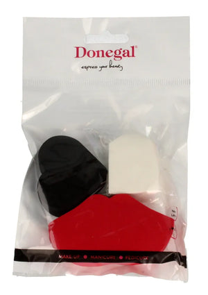 DONEGAL SPONGE makiažo mišiniui (4327) 1 pakuotė - 3 vnt - Kosmetika