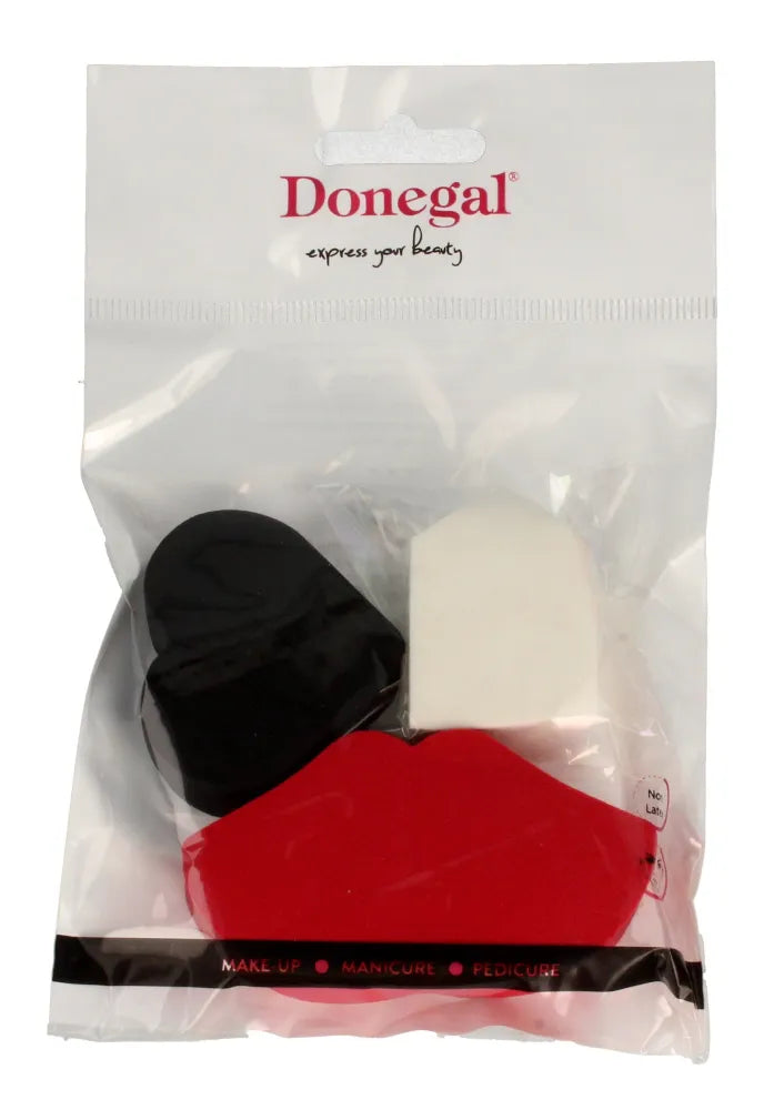 DONEGAL SPONGE makiažo mišiniui (4327) 1 pakuotė - 3 vnt - Kosmetika