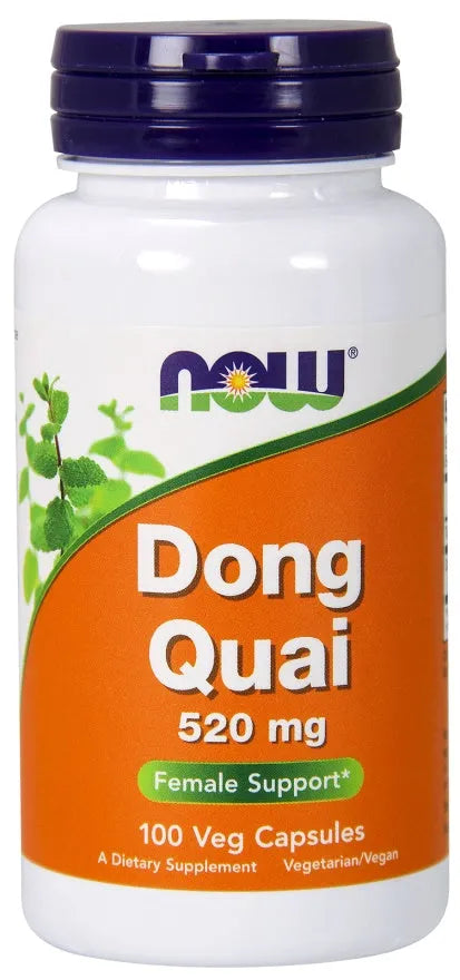 Dong Quai 520mg - 100 vcaps - NOW Foods - Papildai