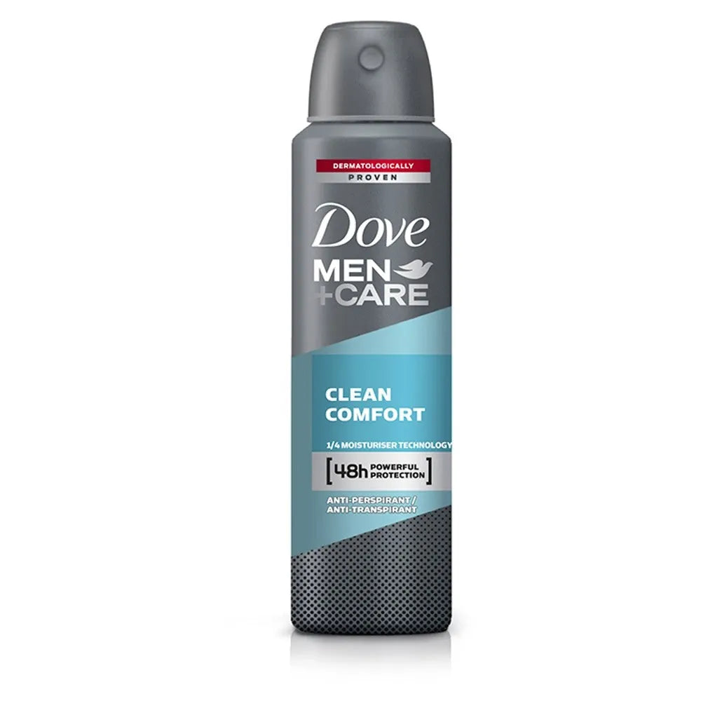 Dove Antiperspirants Men Care Švarus Komfortas antiperspirantas purškiklis - Kosmetika