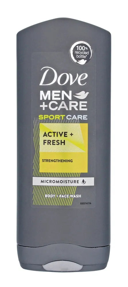 Dove Men + Care veido ir kūno prausiklis Sport Active + Fresh 400ml - Kosmetika