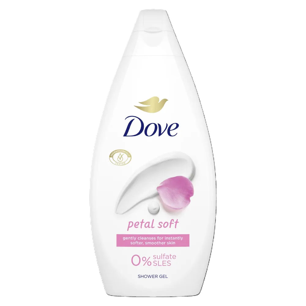 DOVE Petal Soft dušo gelis 450 ml - Kosmetika