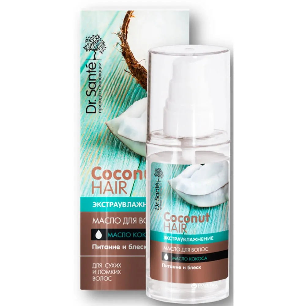 DR. SANTE Coconut Hair Plaukų aliejus 50 ml - Kosmetika