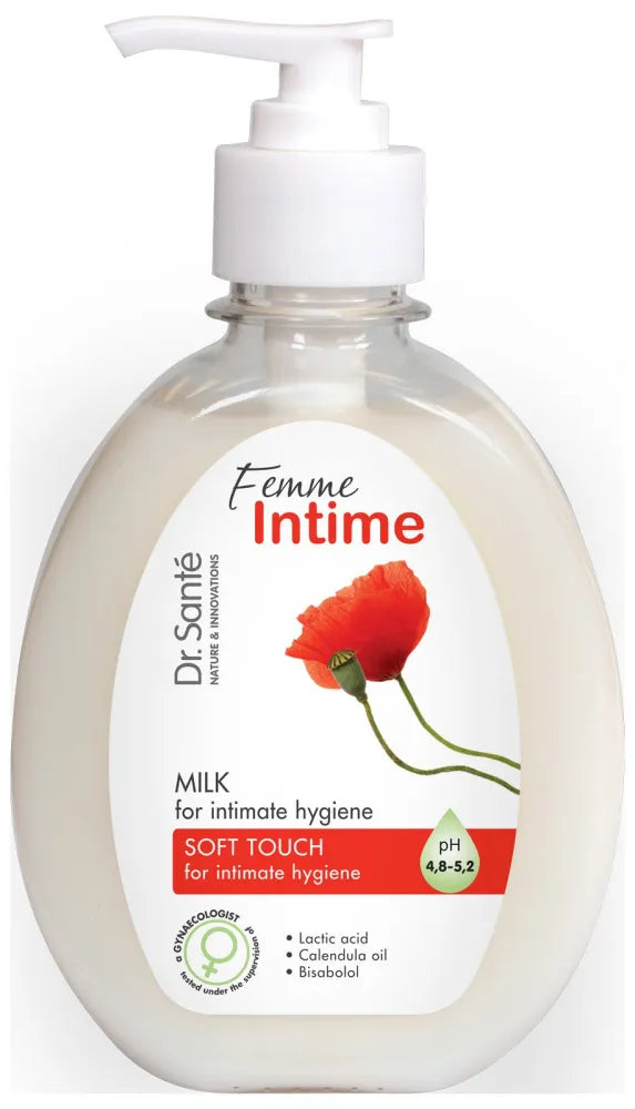 DR.SANTE Femme Intime Intimate hygiene milk Gentle touch 230 ml - Higiena