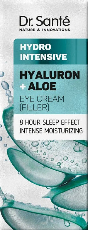 DR.SANTE Hydro Intensive Intensively Moisturizing Eye Cream Hyaluron + Aloe 15 ml - Kosmetika