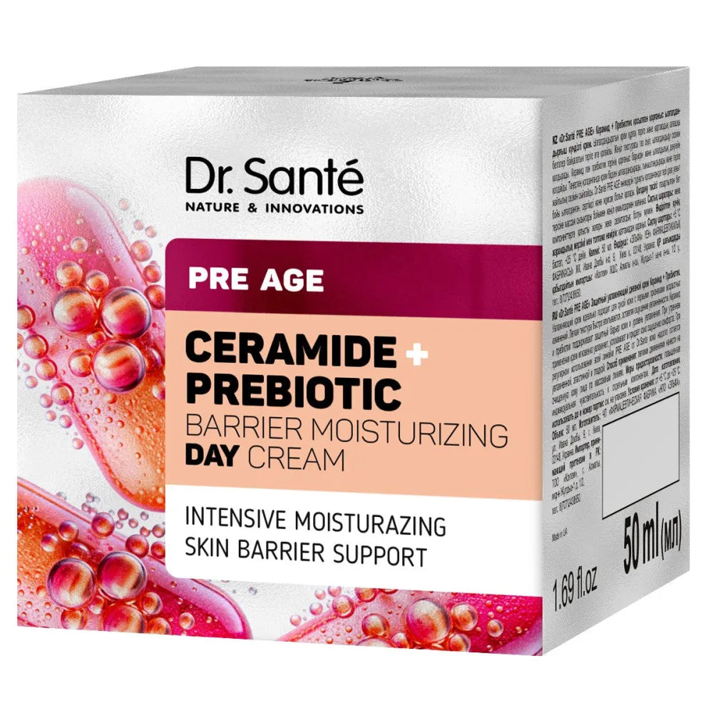 DR.SANTE Pre Age Protective Moisturizing Day Cream Ceramide + Prebiotic 50 ml - Kosmetika