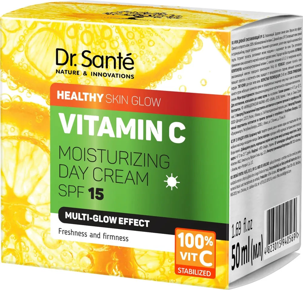 DR.SANTE Vitamin C Moisturizing Day Cream with SPF15 50 ml - Kosmetika
