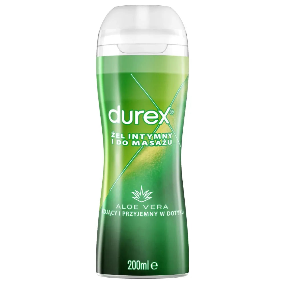 DUREX Raminantis intymus ir masažo gelis Aloe Vera 200 ml - Medicinos slaugos prekės