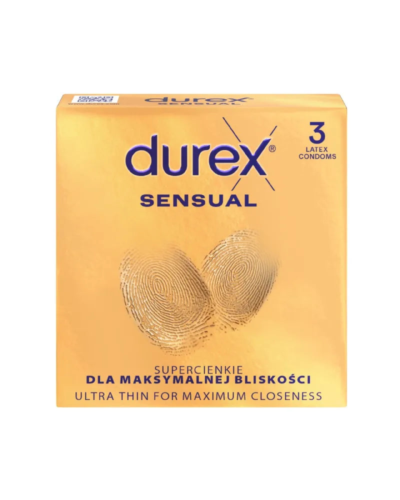 DUREX Sensual super-thin condoms 1 op.-3 pieces - Higiena