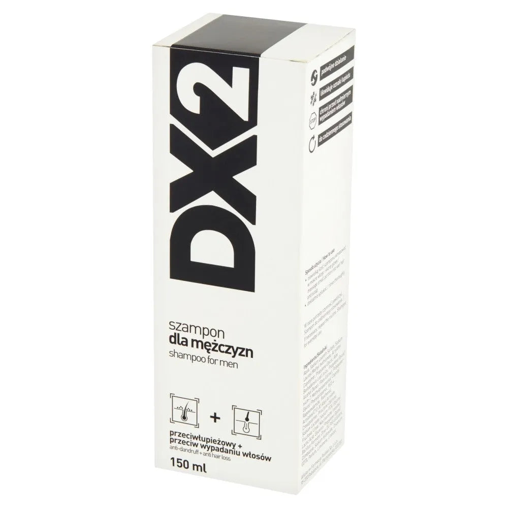DX2 ANTI-DANDRUFF ŠAMPŪNAS 400ML - Kosmetika