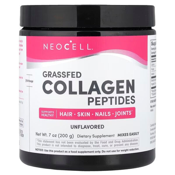 Grassfed Collagen Peptides, Unflavored - 200g - NeoCell
