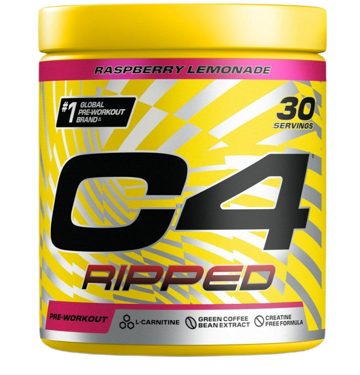 C4 Ripped, Raspberry Lemonade - 192g - Cellucor