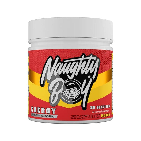 Energy, Strawberry Mango - 390g - Naughty Boy