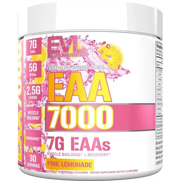 EAA 7000 Pink Lemonade - 309g - EVLution Nutrition - Sporto papildai