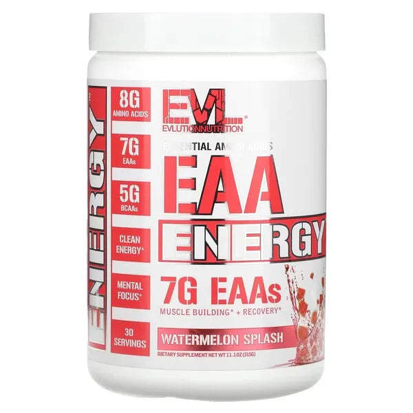 EAA Energy Watermelon Splash - 315g - EVLution Nutrition - Sporto papildai