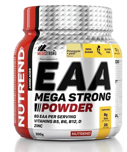 EAA Mega Strong Powder, Pineapple + Pear - 300g - Nutrend