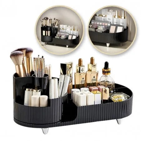 ECARLA Brush organizer - rotary black CB56CZ - Kosmetika