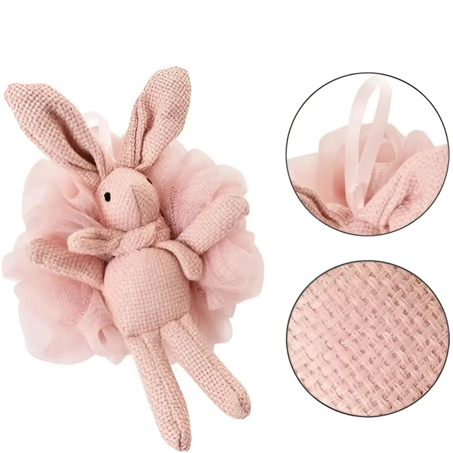 ECARLA BUNNY kūno šepetys - kempinė 15 cm GB10R - Higiena