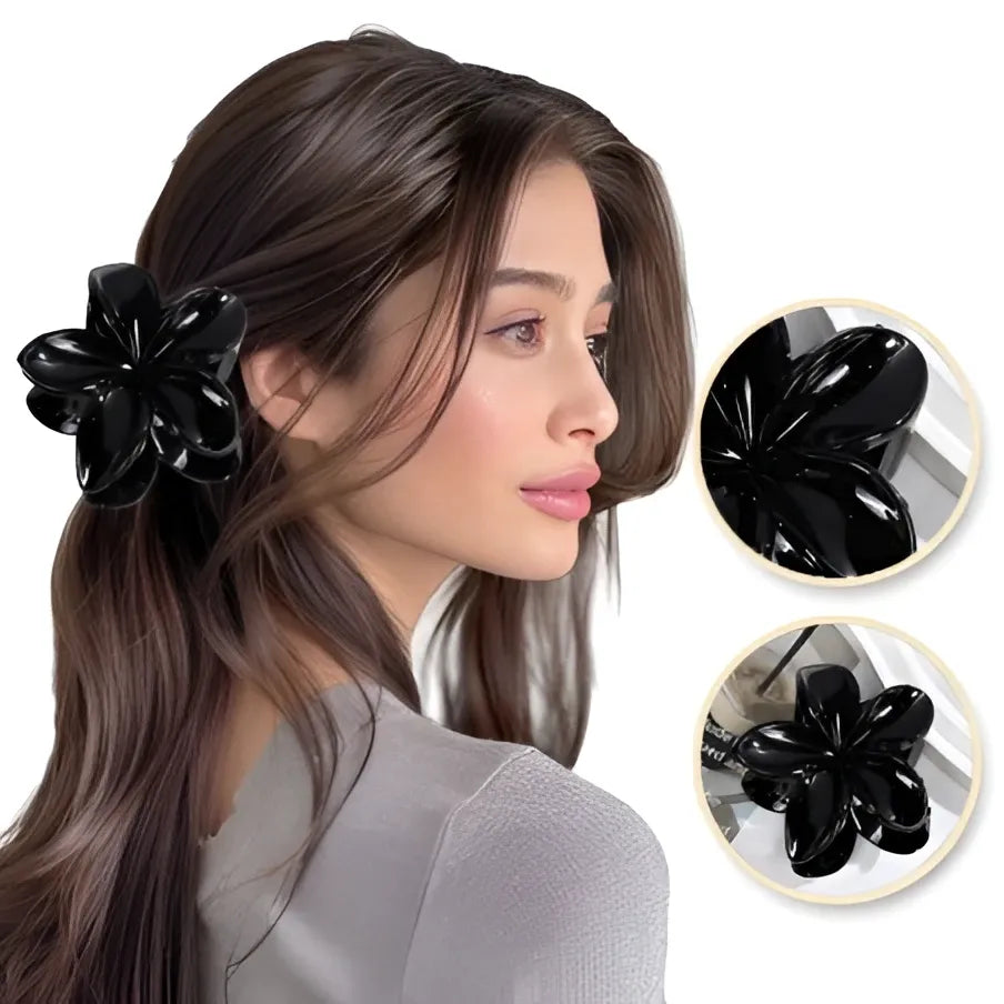 ECARLA Hair clip - gėlė SP329CZ - Kosmetika