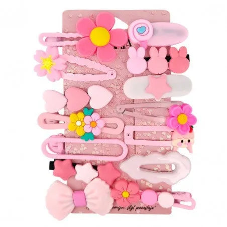 ECARLA Hair pins - 14in1 set SP411 - Kosmetika