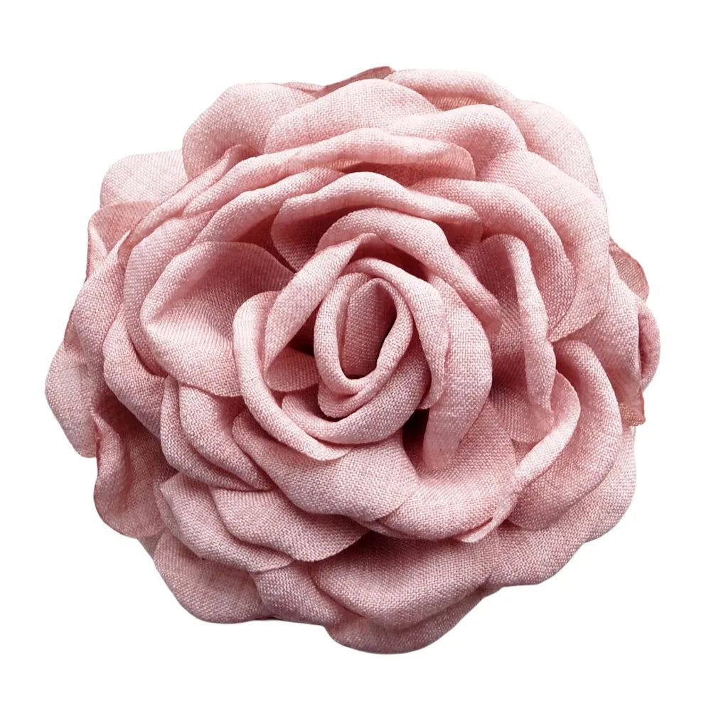 ECARLA Hairpin large XL buckle - rožinė gėlė 9 cm SP288R - Kosmetika